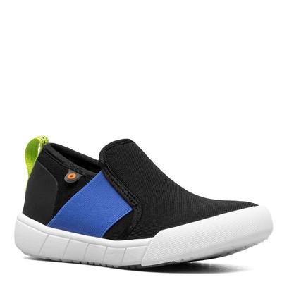 

Эластичные слипоны BOGS Kicker II для детей и подростков, Black/blue/white