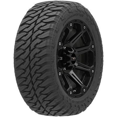 33x12.50R22LT American Road Star M/T 114Q LRF Black Wall Tire