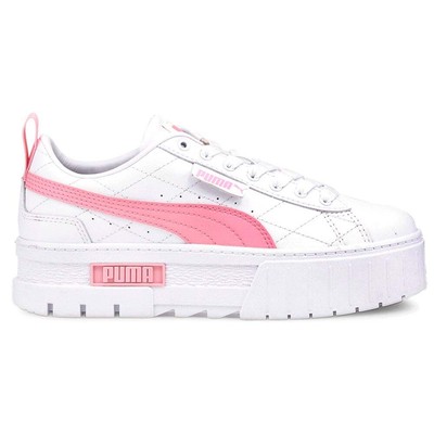 

Puma Mayze X Baby Phat Женские кроссовки Размер 8 M Повседневная обувь 38460401, Белый, Puma Mayze X Baby Phat