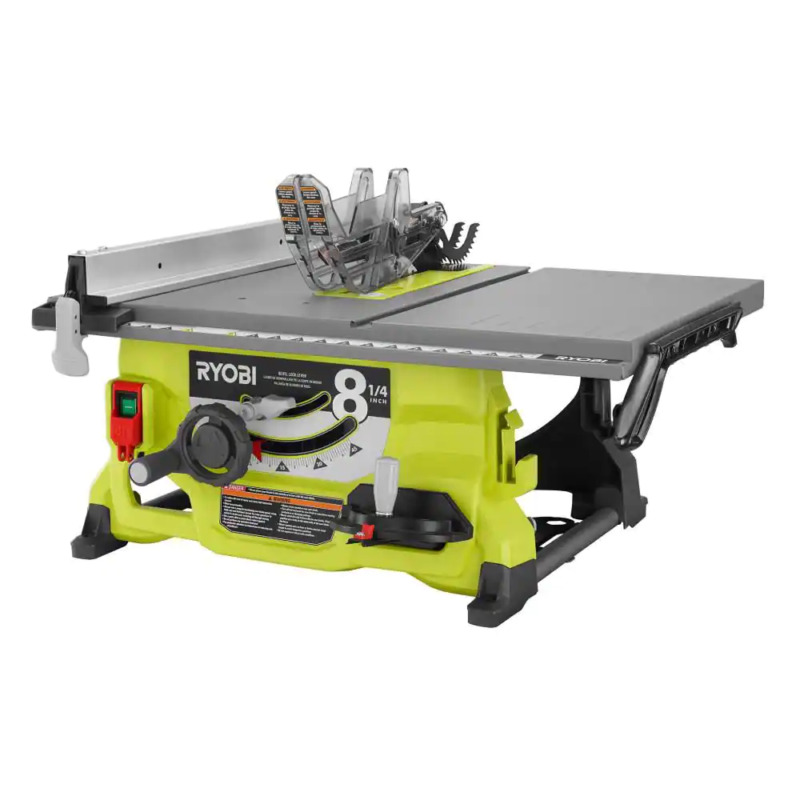 Ryobi Portable Compact Heavy Duty Table Saw 13Amp 8-1/4in DIY Projects Work Shop