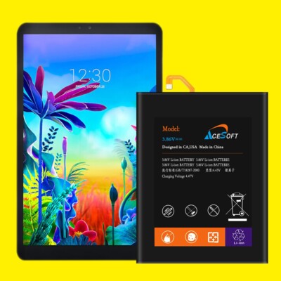 Superior Quality 8300mAh Substitutable Battery for LG G Pad 5 10.1 FHD LM-T600QS