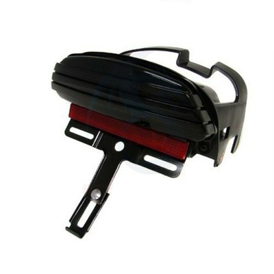 Rear Brake Tail Light Replacement License Plate For Harley Dyna Switchback