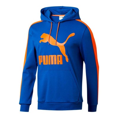 

Мужская толстовка с капюшоном Puma Nyc T7, размер , повседневная спортивная верхняя одежда 59829801, Синий, Puma Nyc T7 Pullover Hoodie