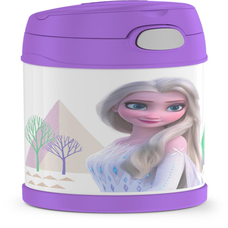Thermos Kids Funtainer Stainless Steel Vacuum Insulated Straw Bottle, Frozen, 12