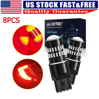 Super Bright 7443 7440 7444 LED Brake Tail Stop Signal Lamp Kit Anti Hyper Flash