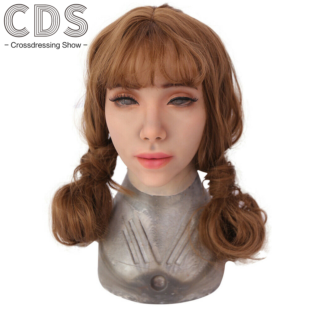 Realistic Silicone Western Female Mature Style Masks Crossdressers