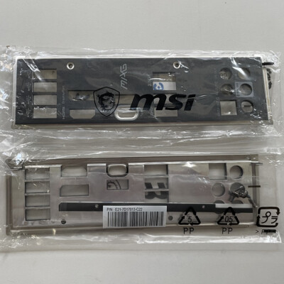 1Pcs For MSI MAG B660M MORTAR WIFI DDR5 DDR4 I/O ShieldBackPlate Blende Bracket