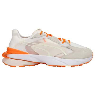 

Мужские кроссовки Puma Pwrframe Op1 Pronounce на шнуровке белого, оранжевого и белого цвета, повседневные, Off white;orange;white, Puma Pwrframe Op1 Pronounce Lace Up