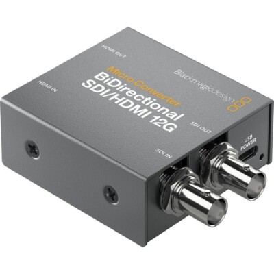 Blackmagic Design Micro Converter BiDirect SDI/HDMI 12G with Power Supply