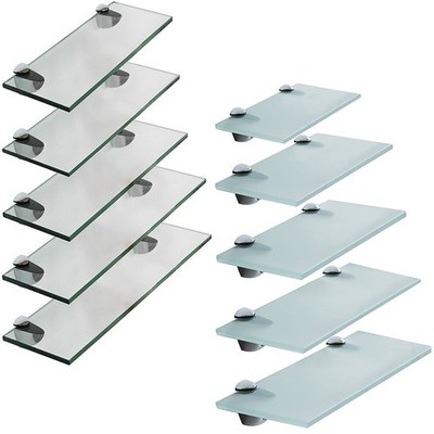 Glasregal Glasboden Wandregal Badregal Badablage Glasablage Spiegelablage 🏘️