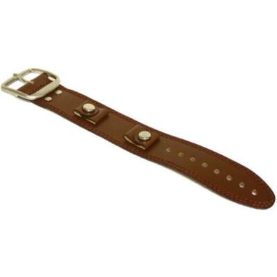 ブラッケンリッチウォッチバンド　ヴィンテージ Brown Leather Wide Cuff Watch Band Mod 70's Watch Band | eBay