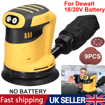 For DeWalt 18/20V Battery 3-Speed Adjustable Electric Polisher Brushed Sander UK