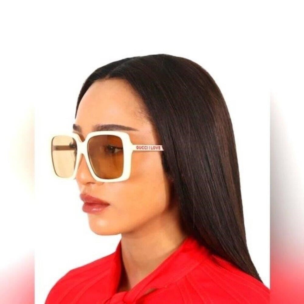 GUCCI サングラス　　GG2767/F/S ジオメトリック シェイプ フレーム サングラスブラック