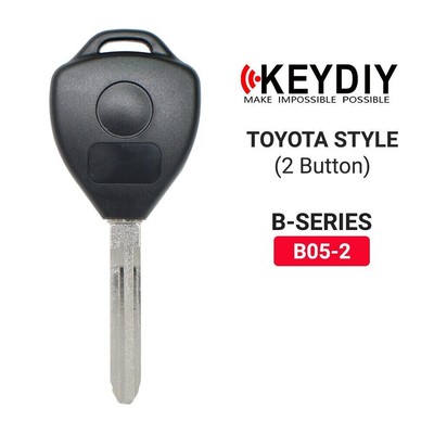  1PC KEYDIY KD Universal Flip Remote Key Toyota Style B-Series 2 Buttons B05-2