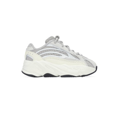 adidas Yeezy Boost 700 V2 Серые кроссовки без шнуровки для маленьких мальчиков Повседневная обувь HQ696