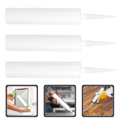 3 Pcs Reusable Silicone Nozzle Empty Hose Tile Repair Tube