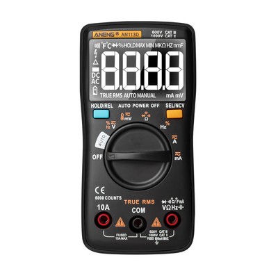  AN113D Digital Multimeter Electrical Meter 6000 Counts /AC Current P3K2