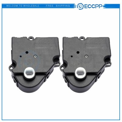 Pair A/C Heater Air Blend Door Actuator For Chevy Silverado GMC Sierra 604-106