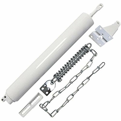 Ideal Security Inc. SK8730W Closer, Chain And Wide Bracket Bundle For Heavy 1.5