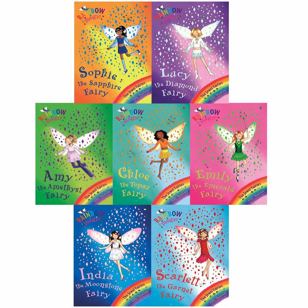 Rainbow Magic Jewel Fairies Collection 7 Bucher Set Ebay