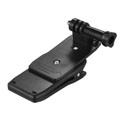 360° ROTARY CLAMP CLIP ON BACKPACK   FOR GO PRO  ACTION CAMERA C8Y6