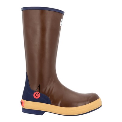Мужские коричневые повседневные ботинки Muck Boot Rugged Seas с круглым носком длиной 15 дюймов, XML900