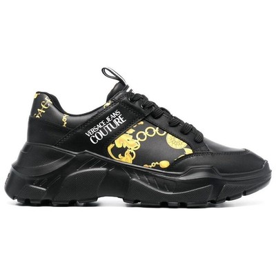 Pre-owned Versace Shoes Universal Men  75ya3sc2 Black