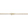 Pre-owned Superdealsforeverything Real 14kt Yellow Gold 1.25mm Flat Figaro Pendant Chain; 18 Inch