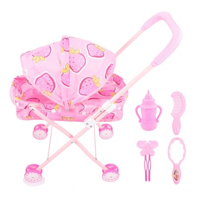 Toddler Pretend Play Toy Toy Stroller Doll Stroller Toy Baby Girl