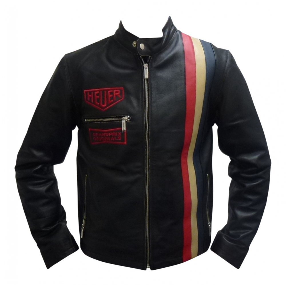 Preowned Rsh Leathercraft Steve Mcqueen Le Mans Driver Heuer Grandprix