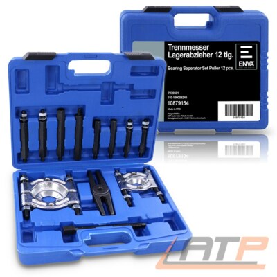 ENVA LAGERABZIEHER 12-teilig INNENABZIEHER AUSSENABZIEHER TRENNMESSER ABZIEHER