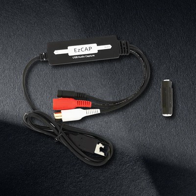 USB Analog To Digital Audio Converter Recorder Support MP3 WMA WAV OGG Format oR