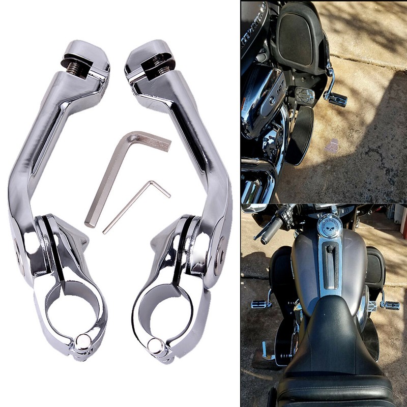 Coperture Pinza Freno Anteriore Cromate Per Harley Touring, Road King, Street Glide, V-Rod (2 Pezzi)