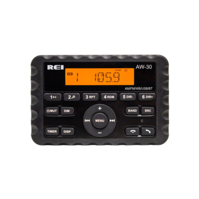 AW-30 Mini Radio Bluetooth Enabled USB Input AM/FM Preset 2-Channel