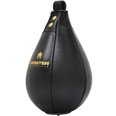 Boxing Punching MMA Training Dodge Workout Genuine Leather Speed Bag SMALL