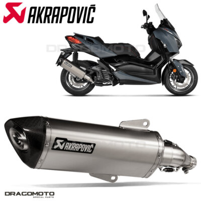 ヤマハ - AKKY YAMAHA X-MAX 125 2021-2024 Exhaust AKRAPOVIC S-Y125SO6-HRSS
