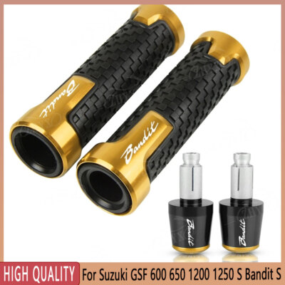 For Suzuki GSF 600 650 1200 1250 S Bandit S Motorcycle CNC Handlebar Grips Ends