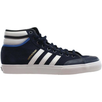

Adidas Matchcourt Rx2 Высокие мужские кроссовки размер 5 D Повседневная обувь BY4104, Синий, adidas Matchcourt Rx2 High Top
