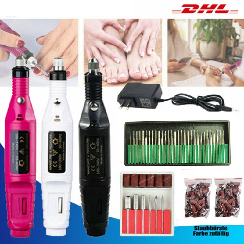 Nagelfräser Fräser Profi Maniküre Pediküre Set Elektrische Nagelschleifer DHL