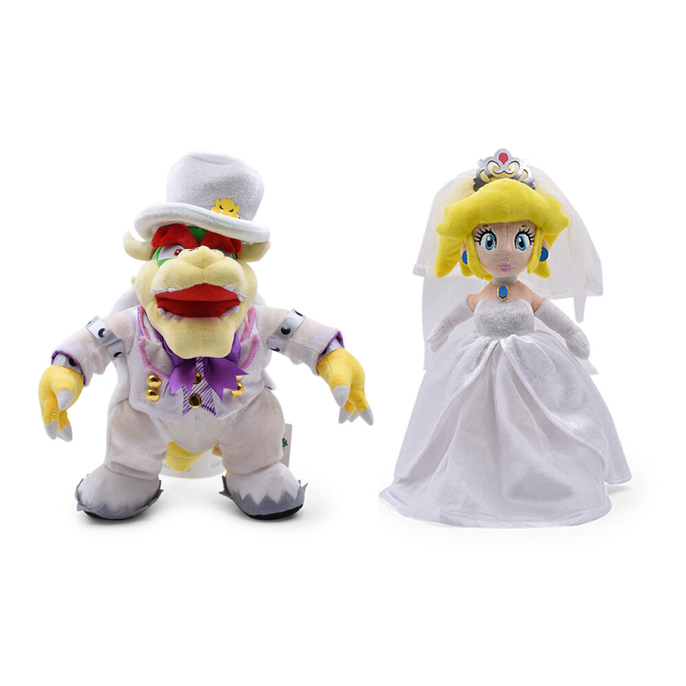 wedding peach plush
