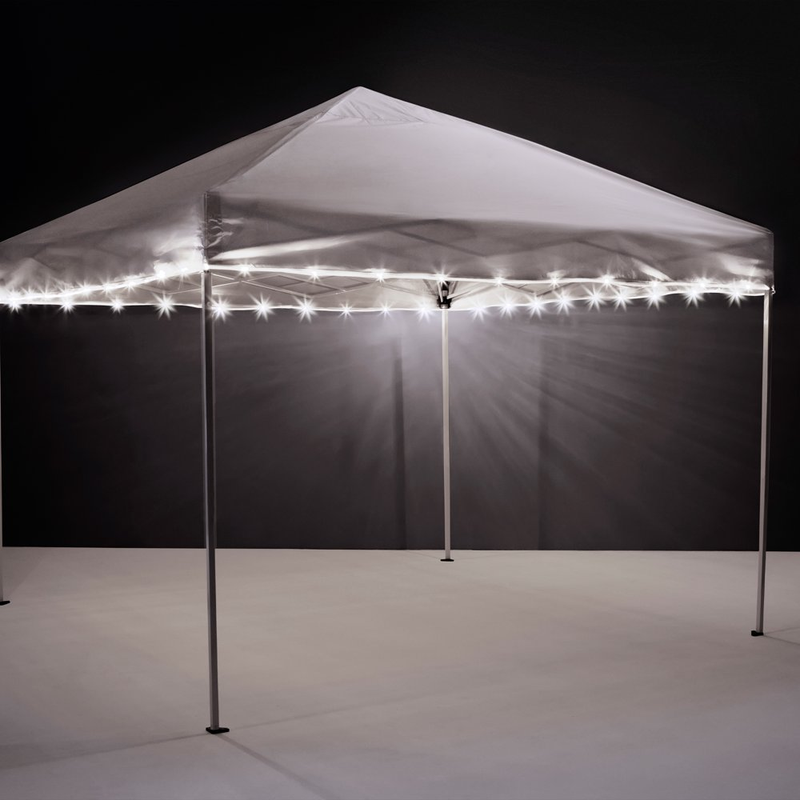 Tent Lights White Led Lighting Battery Powered 40-ft