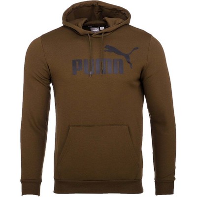 

Puma Essentials Logo Pullover Hoodie Mens Size  Повседневная спортивная верхняя одежда 846, Зеленый, Puma Essentials Logo Pullover Hoodie