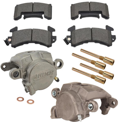 78-88 GM Metric Loaded Brake Caliper Kit with D154 Street Brake Pads