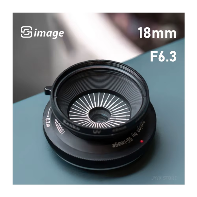 SGimage 18mm F6.3 Hyperfocal Pan-foucs Lens for Sony E, Nikon Z, Fuji X, Olympus