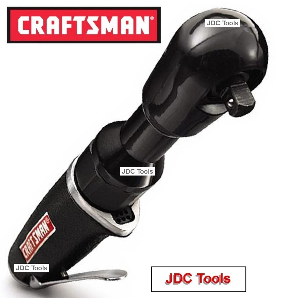 CRAFTSMAN 3/8 inch Drive Air Ratchet Wrench w Adapters "3 Tools in 1" (919932)