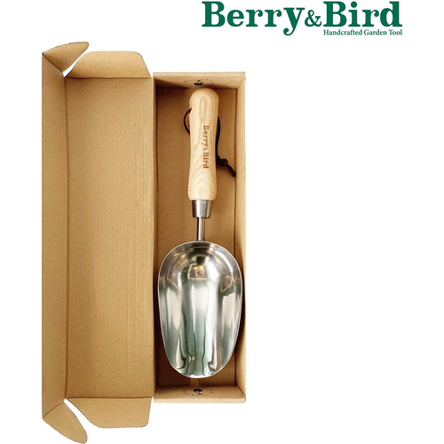 Berry&Bird Garden Hand Shovel Loose Soil Scoop Stainless Steel Hand Shovel Spade