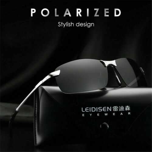 Tac HD Polarized Sunglasses Men Driving Cycling Sports Aviator Pilot Sun Glasses