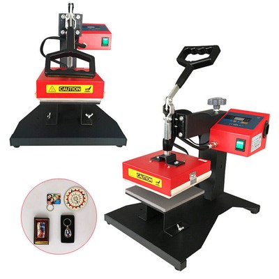 15X15CM Heat Press Machine Mutifuction  Digital Transfer Sublimation T-Shirt 