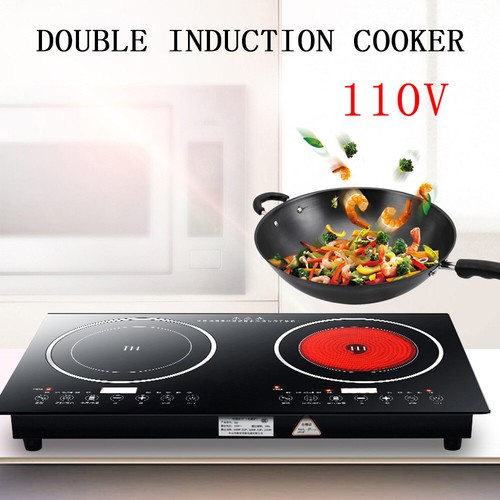 2 2w Electric Rapid Heating Induction Cooktop Dual Stove