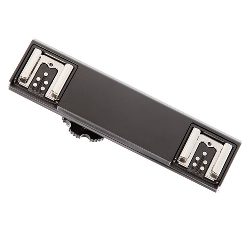 ️ Dual/2 Hot Shoe ETTL Flash Speedlite Light Bracket Mount for Canon